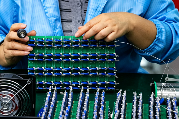Professional PCB assembly (PCBA) services including SMT, through-hole assembly, BGA assembly, and functional testing